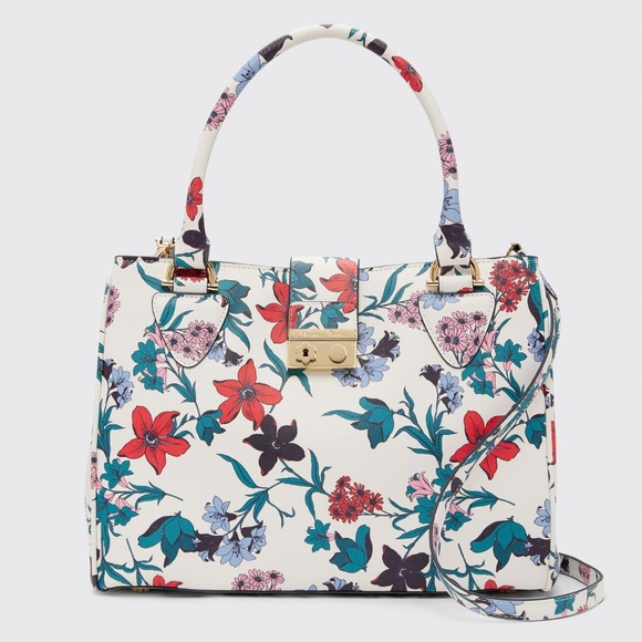 Draper James Handbags - Draper James Elliston Floral Caroline Tote